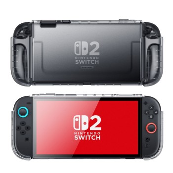 SUPCASE Crystal Case за Nintendo Switch 2 Frost Black SUPCASE Crystal Case за Nintendo Switch 2 Frost Black