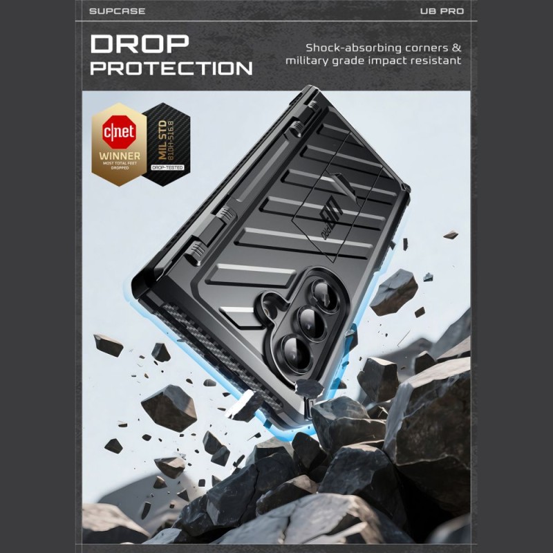 SUPCASE UNICORN BEETLE PRO Case за Galaxy Z Fold 7 Black (SKU: 843439159020) - SUPCASE UNICORN BEETLE PRO Case за Galaxy Z Fold 7 Black (SKU: 843439159020) - 843439159020