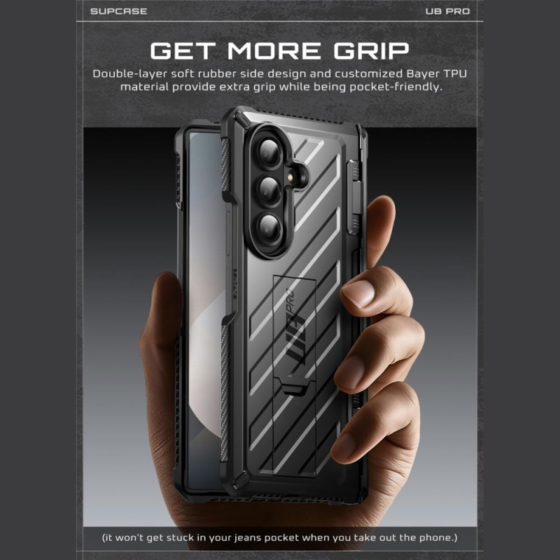 SUPCASE UNICORN BEETLE PRO Case за Galaxy Z Fold 7 Black (SKU: 843439159020) - SUPCASE UNICORN BEETLE PRO Case за Galaxy Z Fold 7 Black (SKU: 843439159020) - 843439159020