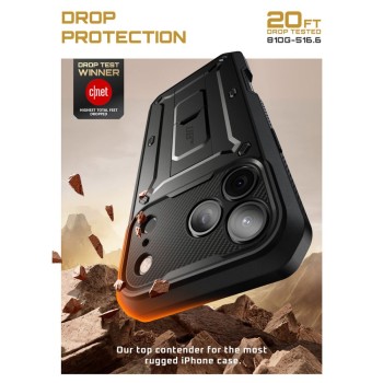 SUPCASE Unicorn Beetle Pro за iPhone 17 Pro Black (черен) SUPCASE Unicorn Beetle Pro за iPhone 17 Pro Black (черен)