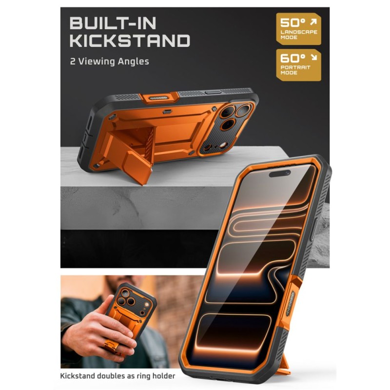 SUPCASE UNICORN BEETLE PRO за iPhone 17 Pro Max Coral - SUPCASE UNICORN BEETLE PRO за iPhone 17 Pro Max Coral - 843439159846