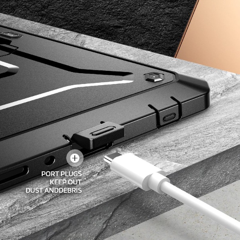 SUPCASE Unicorn Beetle Pro защитен хибриден кейс за Galaxy Tab A11 8.7 X133 / X135 BLACK - SUPCASE Unicorn Beetle Pro защитен хибриден кейс за Galaxy Tab A11 8.7 X133 / X135 BLACK - 843439160477