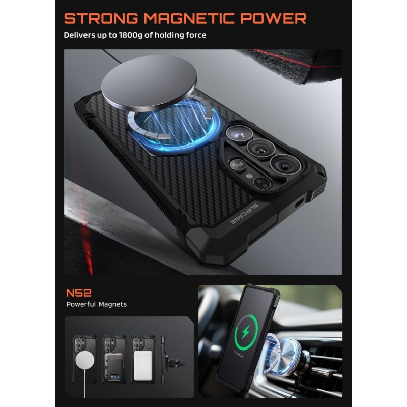 SUPCASE UB GRIP MagSafe aramid – за Samsung Galaxy S26 Ultra - 843439160712