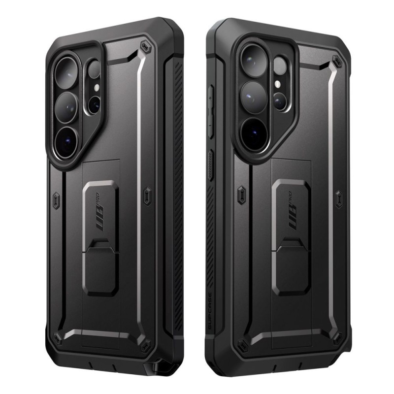 SUPCASE UNICORN BEETLE PRO + TEMPERED GLASS 2-PACK за Samsung Galaxy S26 Ultra Black (843439160729) - SUPCASE UNICORN BEETLE PRO + TEMPERED GLASS 2-PACK за Samsung Galaxy S26 Ultra Black (843439160729) - 843439160729