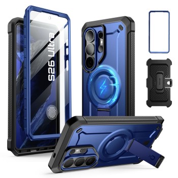 SUPCASE Unicorn Beetle Pro Mag MagSafe 2-SET кейс с броня (TPU + PC) за Samsung Galaxy S26 Ultra Cobalt