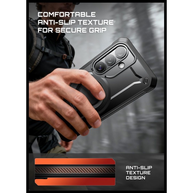 SUPCASE UNICORN BEETLE PRO Mag MagSafe 2-SET калъф, броня full-body, за Samsung Galaxy S26, BLACK - SUPCASE UNICORN BEETLE PRO Mag MagSafe 2-SET калъф, броня full-body, за Samsung Galaxy S26, BLACK - 843439160842