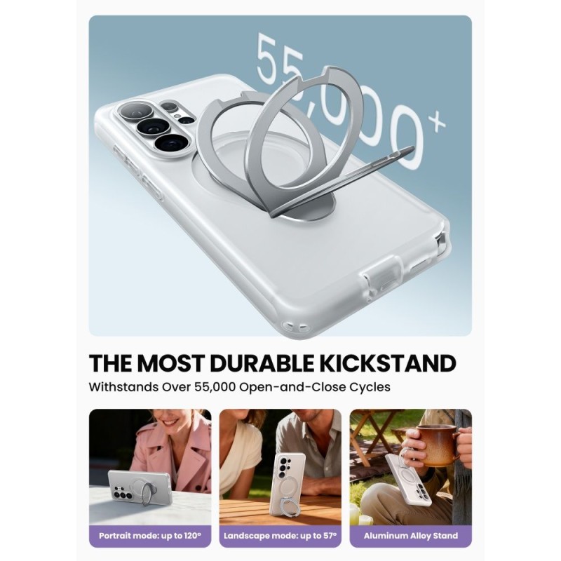 SUPCASE COSMO Mag MagSafe за Samsung Galaxy S26 Ultra Frost Clear (прозрачно мат) - SUPCASE COSMO Mag MagSafe за Samsung Galaxy S26 Ultra Frost Clear (прозрачно мат) - 843439160927