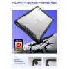 SUPCASE UNICORN BEETLE PRO за MacBook Neo 13 (2026) Black/Clear - SUPCASE UNICORN BEETLE PRO за MacBook Neo 13 (2026) Black/Clear - 843439161412