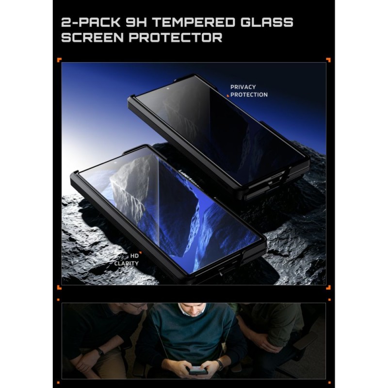 Supcase UB Aero MagSafe 2-Set за Samsung Galaxy Z Fold 8 Ultra (Aramid Black) Supcase UB Aero MagSafe 2-Set за Samsung Galaxy Z Fold 8 Ultra (Aramid Black)