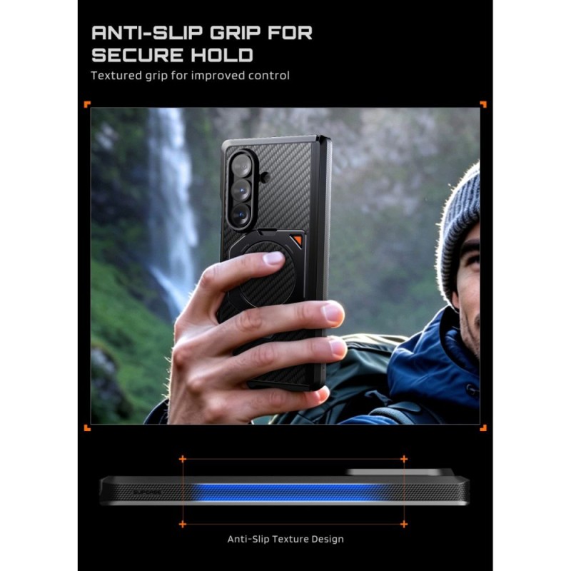 Supcase UB Aero MagSafe 2-Set за Samsung Galaxy Z Fold 8 Ultra (Aramid Black) Supcase UB Aero MagSafe 2-Set за Samsung Galaxy Z Fold 8 Ultra (Aramid Black)