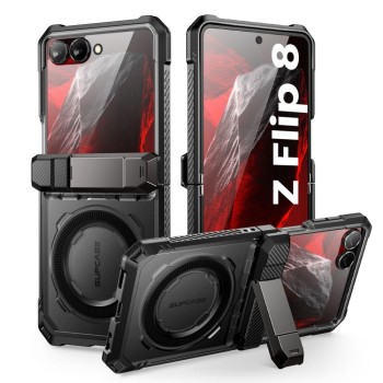 SUPCASE UB Grip Mag Magsafe калъф за Samsung Galaxy Z Flip 8 Black