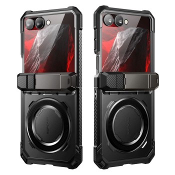 SUPCASE UB Grip Mag Magsafe калъф за Samsung Galaxy Z Flip 8 Black SUPCASE UB Grip Mag Magsafe калъф за Samsung Galaxy Z Flip 8 Black