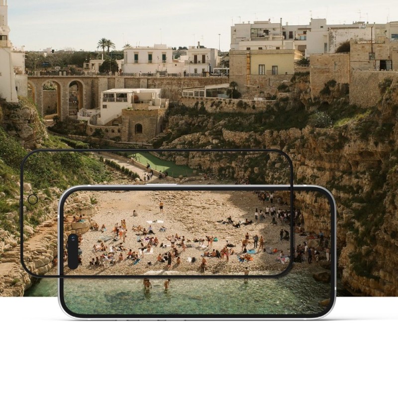 Ringke Easy Slide Privacy – закалено стъкло с поверителност за iPhone 16 Pro (2 бр.) - Ringke Easy Slide Privacy – закалено стъкло с поверителност за iPhone 16 Pro (2 бр.) - 8800274960053