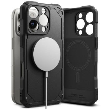 Ringke Rugged Gear Magnetic Magsafe iPhone 16 Pro Черен