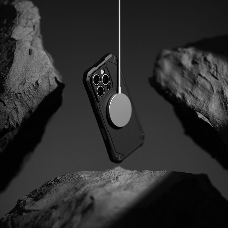 Ringke Rugged Gear Magnetic Magsafe iPhone 16 Pro Черен - 8800274963771