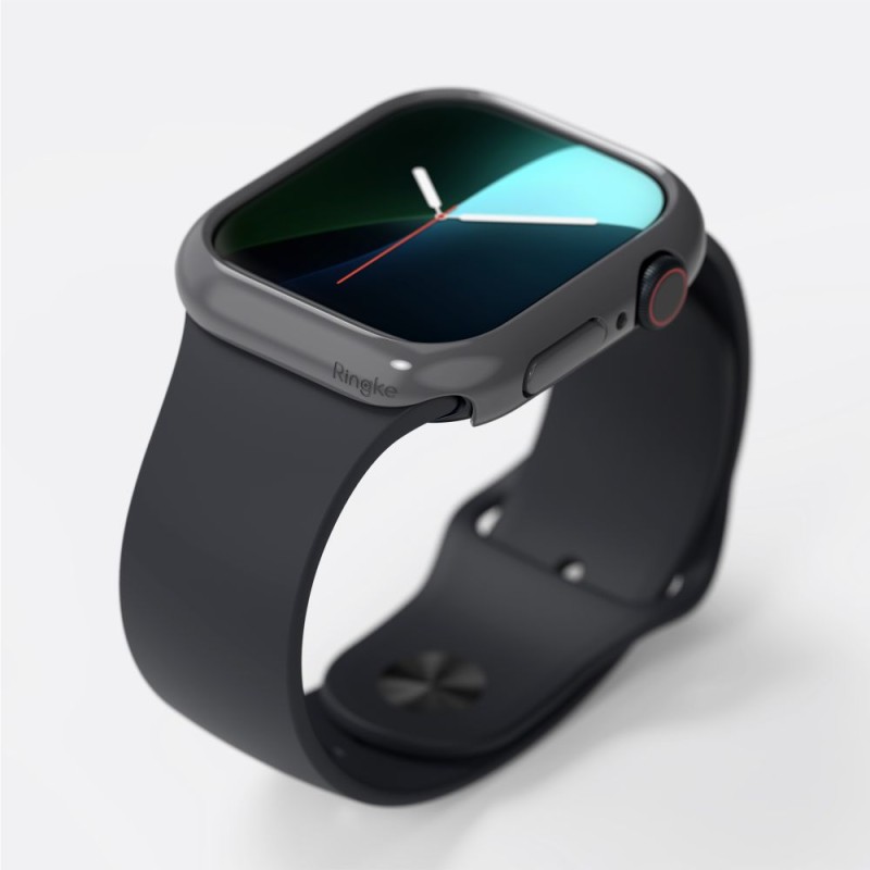 Ringke SLIM 2-PACK за Apple Watch 10 / 11 (46 мм) – прозрачно и матово черно - 8800274964020
