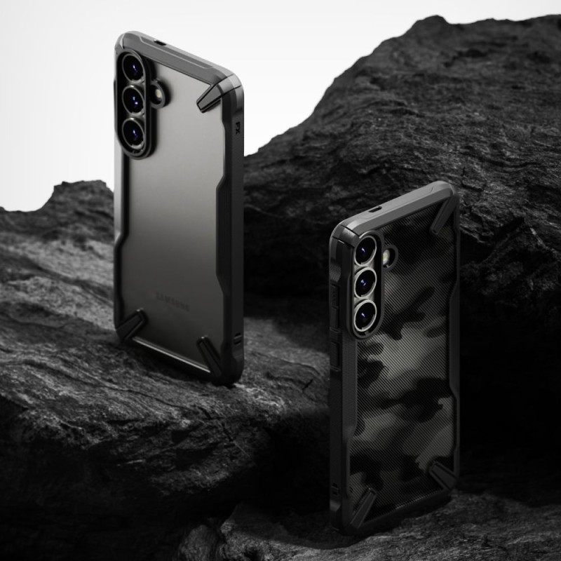 Ringke Fusion X Case за Samsung Galaxy S25+ Plus Black (черен) - Ringke Fusion X Case за Samsung Galaxy S25+ Plus Black (черен) - 8800274968660