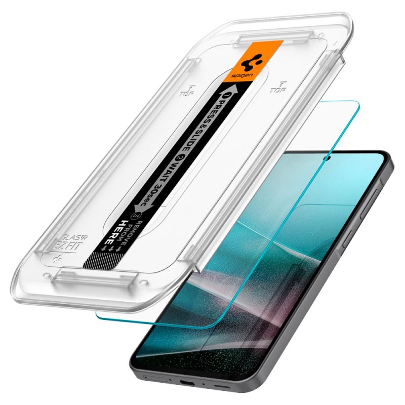 Spigen Glas.tR „EZ Fit Pro” закалено стъкло 2-пак за Samsung Galaxy A36 / A37 5G (Clear) - Spigen Glas.tR „EZ Fit Pro” закалено стъкло 2-пак за Samsung Galaxy A36 / A37 5G (Clear) - 8800283300321-AGL09202