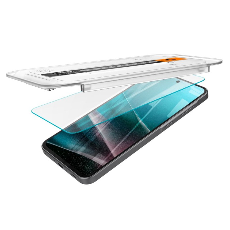 Spigen Glas.tR „EZ Fit Pro” закалено стъкло 2-пак за Samsung Galaxy A36 / A37 5G (Clear) - Spigen Glas.tR „EZ Fit Pro” закалено стъкло 2-пак за Samsung Galaxy A36 / A37 5G (Clear) - 8800283300321-AGL09202