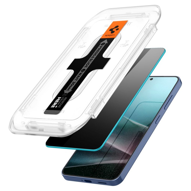 Spigen Glas.TR „EZ Fit” Privacy HD защитно стъкло за Samsung Galaxy S24 / S25 (2 броя) - Spigen Glas.TR „EZ Fit” Privacy HD защитно стъкло за Samsung Galaxy S24 / S25 (2 броя) - 8800283301335-AGL09308