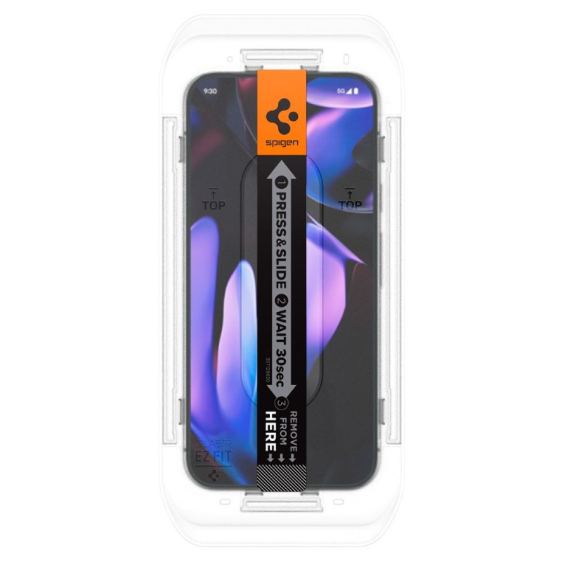 Spigen Glas.TR „EZ Fit” Privacy – закалено стъклено защитно фолио 2 броя за Google Pixel 9 / 9 Pro / 10 / 10 Pro - 8800283301373-AGL09312
