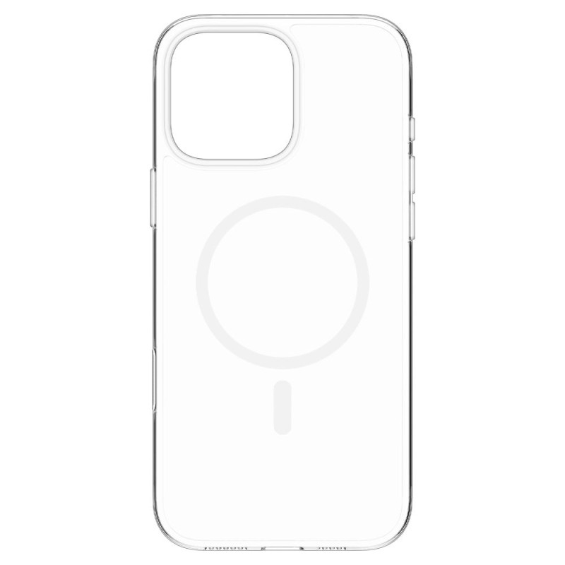 SPIGEN THIN FIT „T” MagSafe iPhone 16 Pro Max Clear/White (прозрачен/бял) - 8800283301403-ACS09315