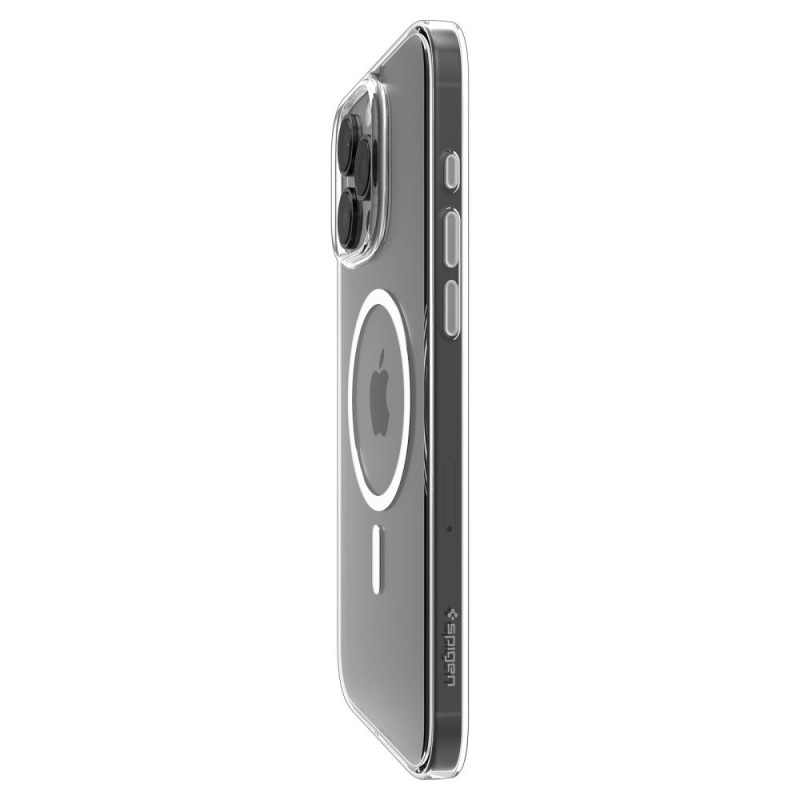 SPIGEN THIN FIT „T” MagSafe iPhone 16 Pro Max Clear/White (прозрачен/бял) - 8800283301403-ACS09315