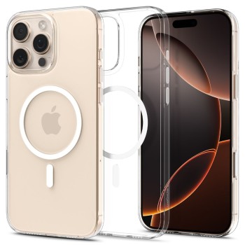 SPIGEN Thin Fit „T“ MagSafe за iPhone 16 Pro Clear/White