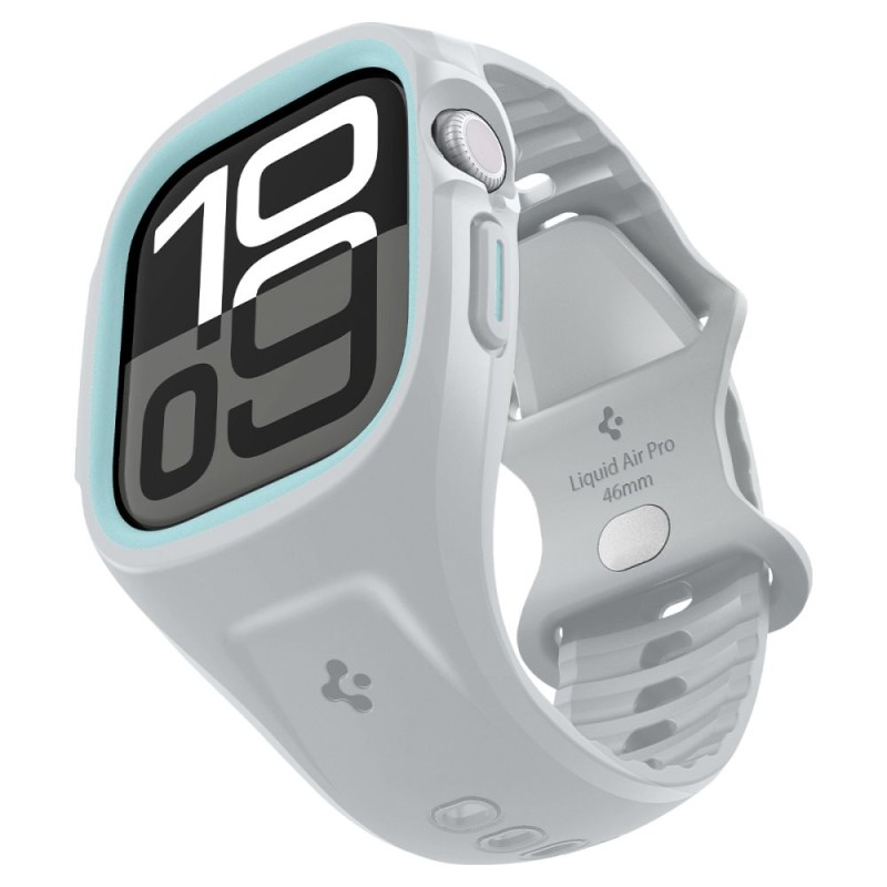 SPIGEN Liquid Air Pro каишка за Apple Watch 10 / 11 (46 mm) сива - SPIGEN Liquid Air Pro каишка за Apple Watch 10 / 11 (46 mm) сива - 8800283301434-ACS09318
