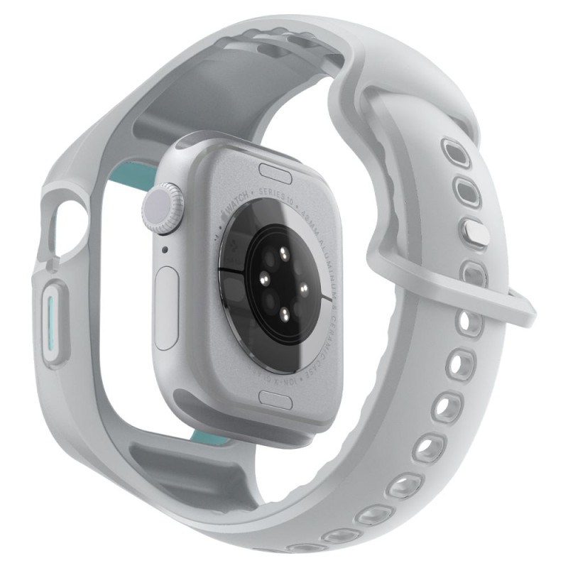 SPIGEN Liquid Air Pro каишка за Apple Watch 10 / 11 (46 mm) сива - SPIGEN Liquid Air Pro каишка за Apple Watch 10 / 11 (46 mm) сива - 8800283301434-ACS09318