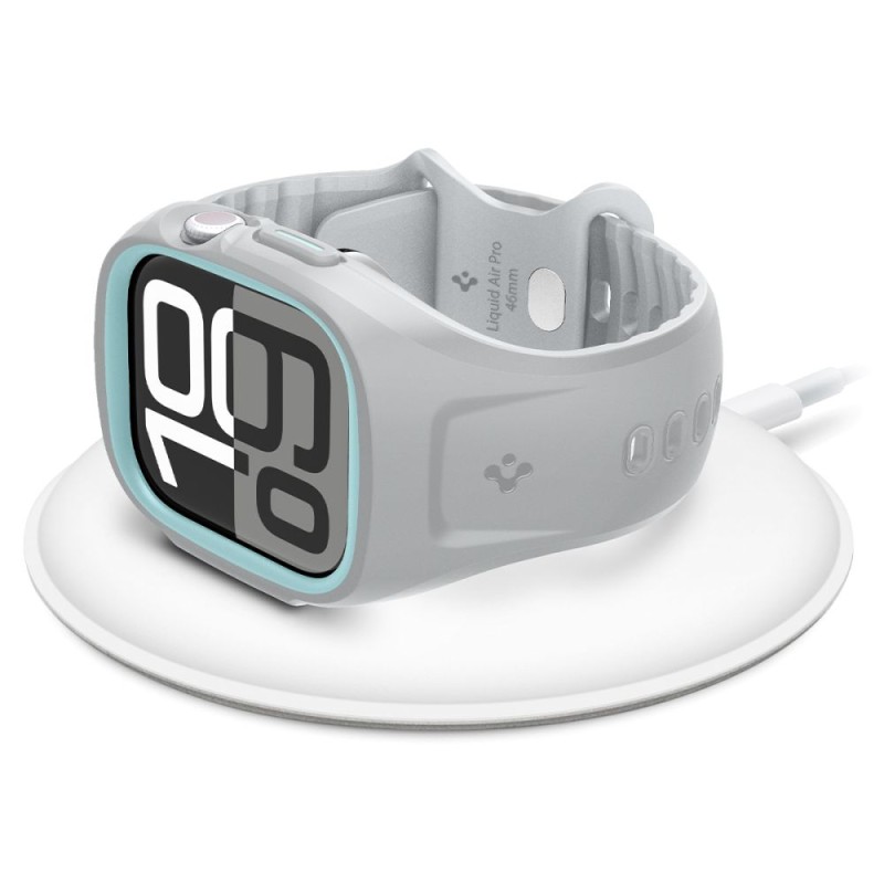 SPIGEN Liquid Air Pro каишка за Apple Watch 10 / 11 (46 mm) сива - SPIGEN Liquid Air Pro каишка за Apple Watch 10 / 11 (46 mm) сива - 8800283301434-ACS09318
