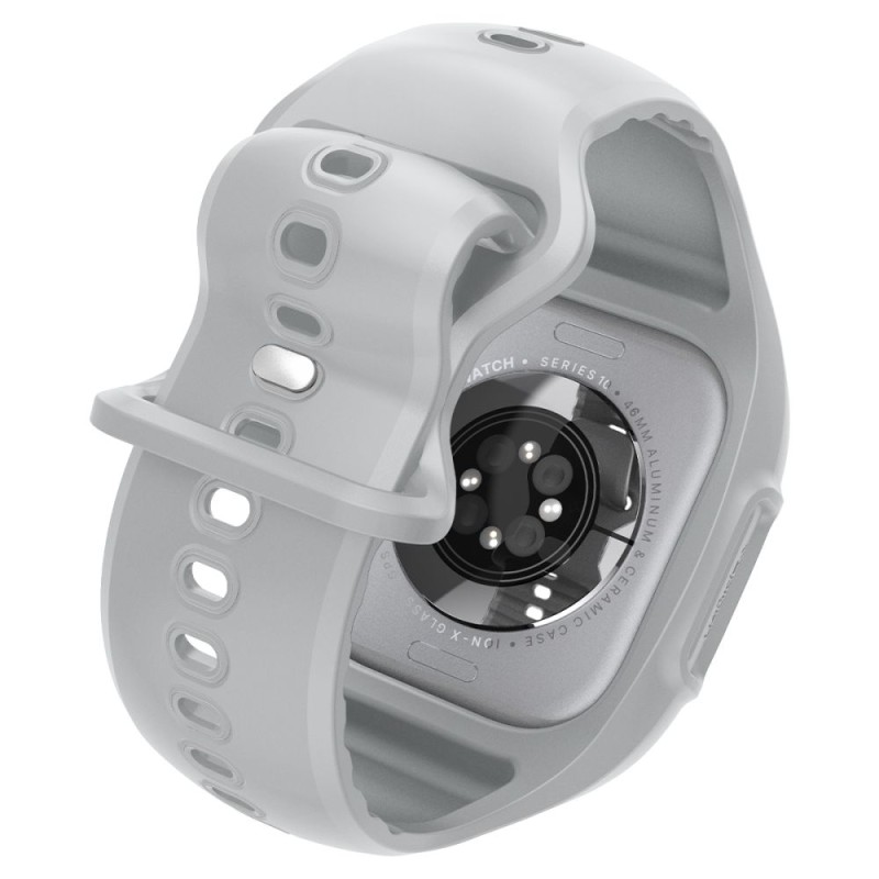 SPIGEN Liquid Air Pro каишка за Apple Watch 10 / 11 (46 mm) сива - SPIGEN Liquid Air Pro каишка за Apple Watch 10 / 11 (46 mm) сива - 8800283301434-ACS09318
