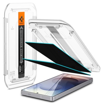 Spigen Glas.TR “EZ Fit” HD Privacy за Samsung Galaxy S25 Ultra (2 броя) Spigen Glas.TR “EZ Fit” HD Privacy за Samsung Galaxy S25 Ultra (2 броя)