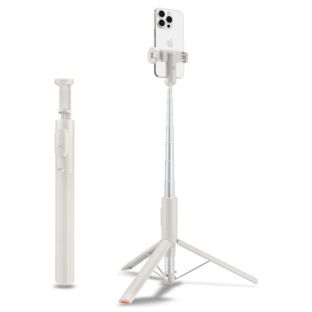 Spigen S541W Bluetooth selfie stick tripod Dune Beige