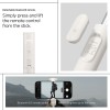 Spigen S541W Bluetooth selfie stick tripod Dune Beige - Spigen S541W Bluetooth selfie stick tripod Dune Beige - 8800283301625-AMP09337