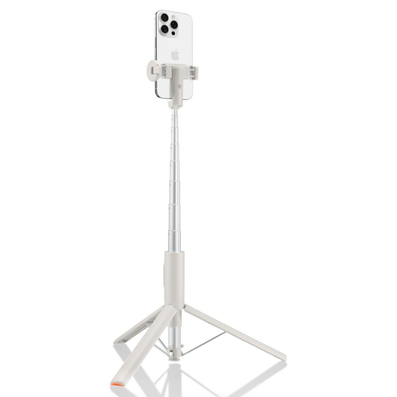 Spigen S541W Bluetooth selfie stick tripod Dune Beige - Spigen S541W Bluetooth selfie stick tripod Dune Beige - 8800283301625-AMP09337