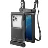 Spigen A611P Универсален водоустойчив плаващ калъф 2 броя (матов черен) - 8800283301731-ACS09348