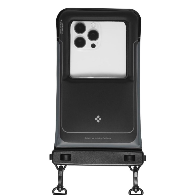 Spigen A611P Универсален водоустойчив плаващ калъф 2 броя (матов черен) - 8800283301731-ACS09348