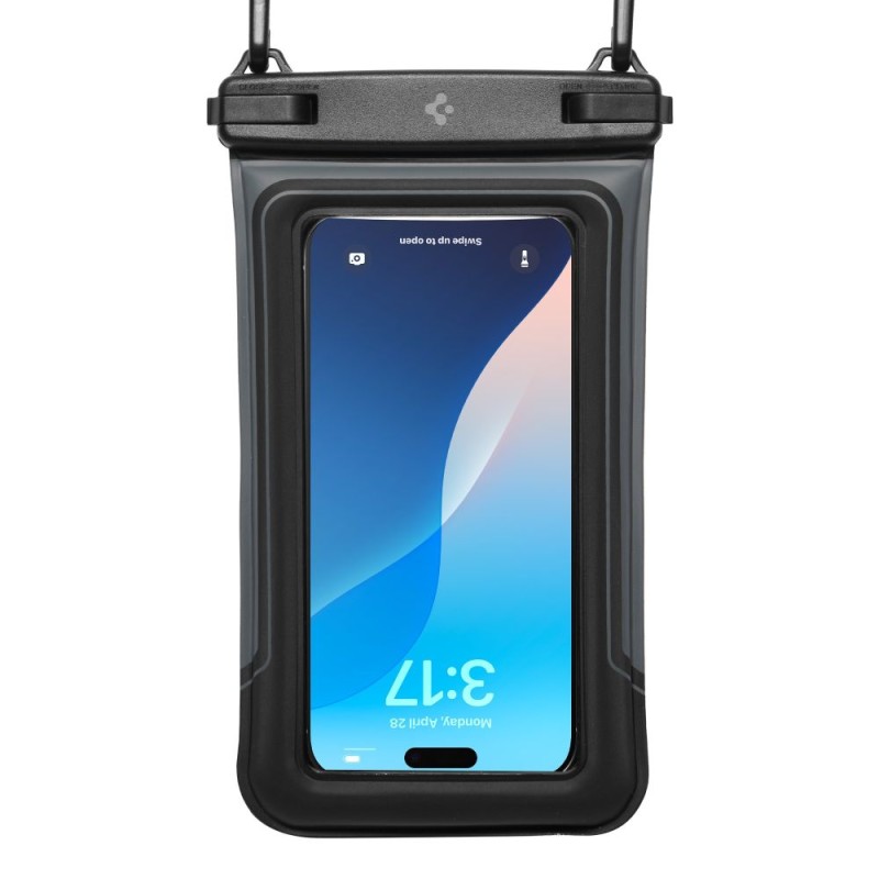 Spigen A611P Универсален водоустойчив плаващ калъф 2 броя (матов черен) - 8800283301731-ACS09348