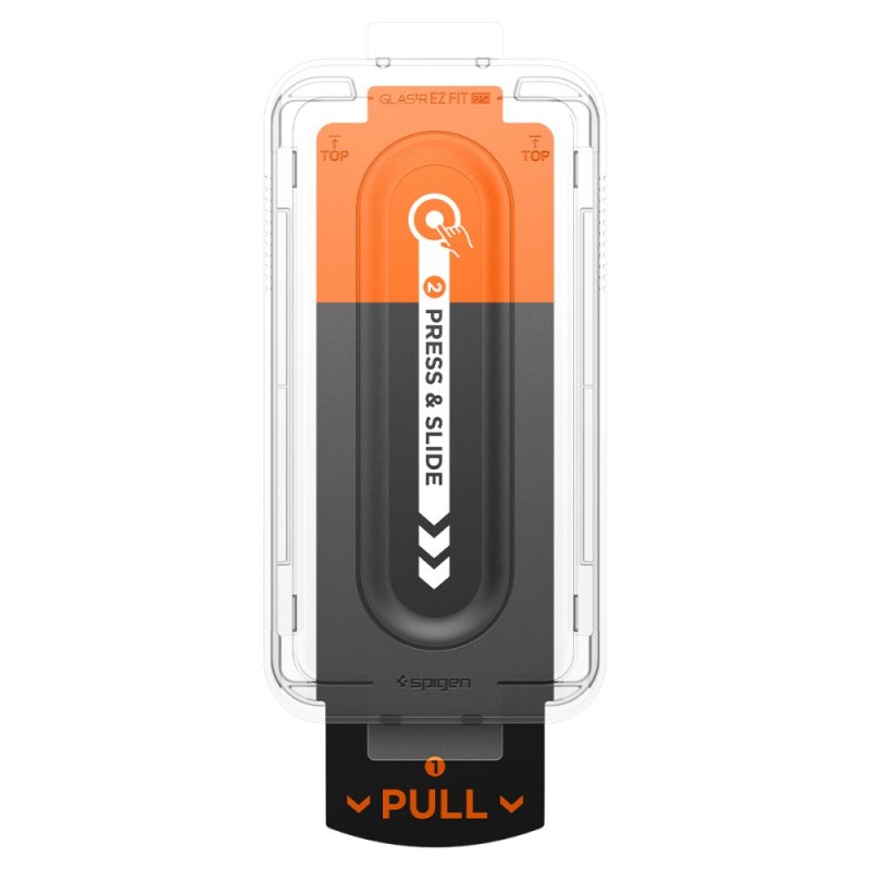 Spigen Glas.tR „EZ Fit Pro” закалено стъкло за Samsung Galaxy S25 Edge Clear (9H) - 8800283302431-AGL09411