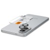 Spigen Optik Pro TR „EZ Fit” протектор за камера от закалено стъкло 2-пак за Galaxy S25 Edge Black (SKU: 8800283302455-AGL09413) - 8800283302455-AGL09413