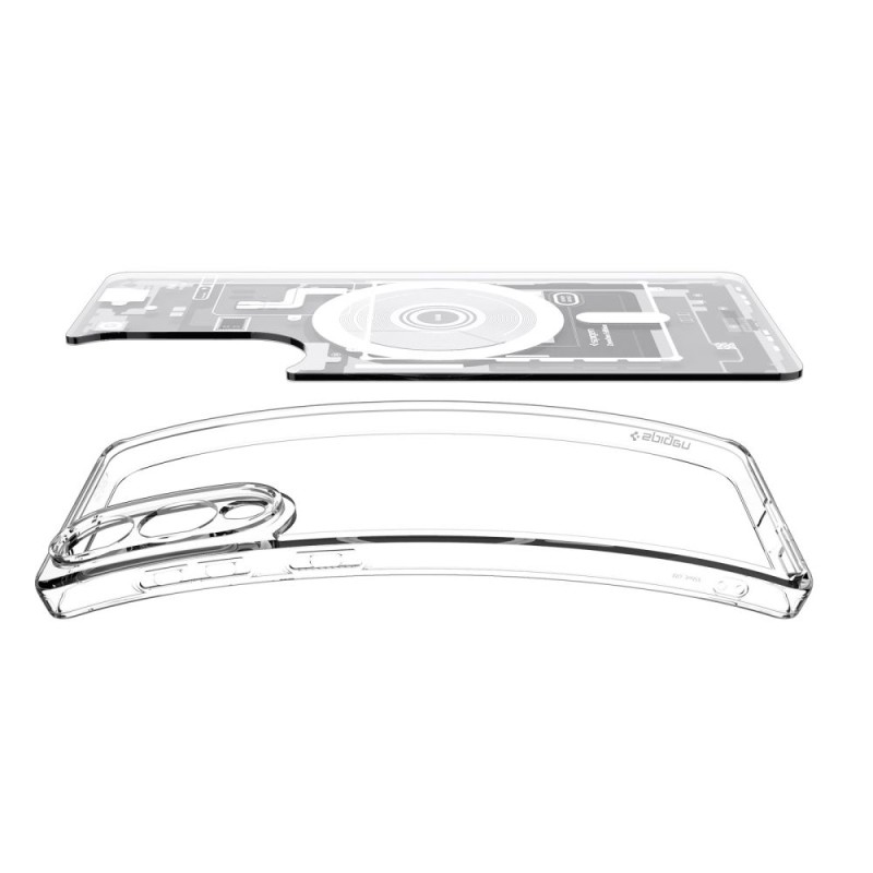 Spigen Ultra Hybrid MagSafe кейс за Galaxy S25 Edge (Zero One) – бял - Spigen Ultra Hybrid MagSafe кейс за Galaxy S25 Edge (Zero One) – бял - 8800283302493-ACS09417