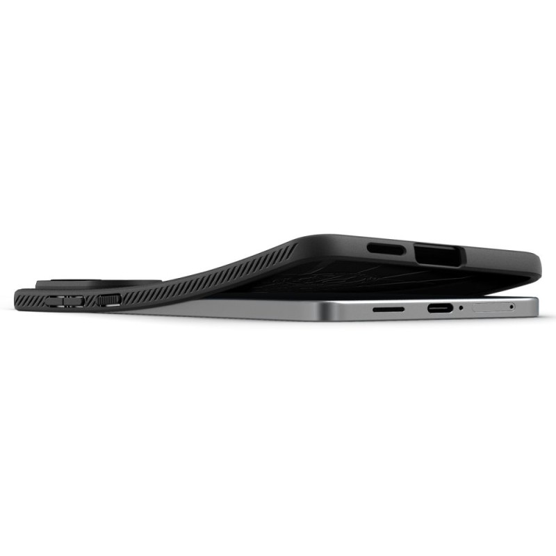 Spigen Liquid Air за Galaxy S25 Edge матово черно - Spigen Liquid Air за Galaxy S25 Edge матово черно - 8800283302523-ACS09420