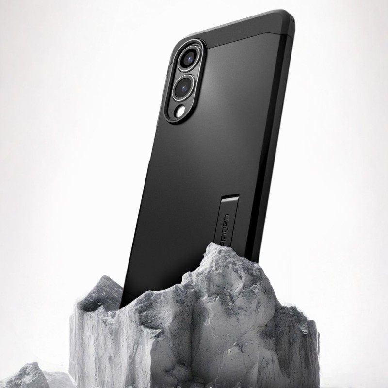Spigen Tough Armor MagSafe кейс за Galaxy S25 Edge (черен) - 8800283302547-ACS09422