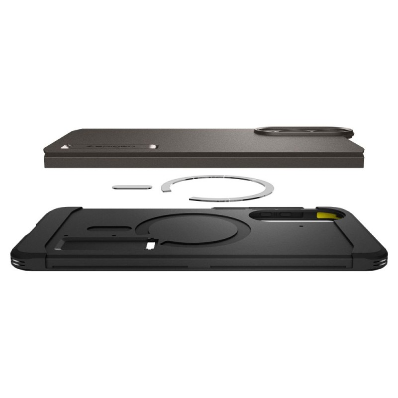 SPIGEN TOUGH ARMOR MAGSAFE за Galaxy S25 Edge Gunmetal - 8800283302554-ACS09423