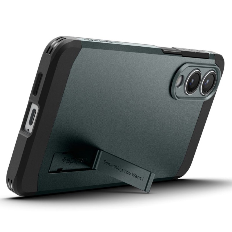 SPIGEN Tough Armor MagSafe за Galaxy S25 Edge (Abyss Green) - SPIGEN Tough Armor MagSafe за Galaxy S25 Edge (Abyss Green) - 8800283302561-ACS09424