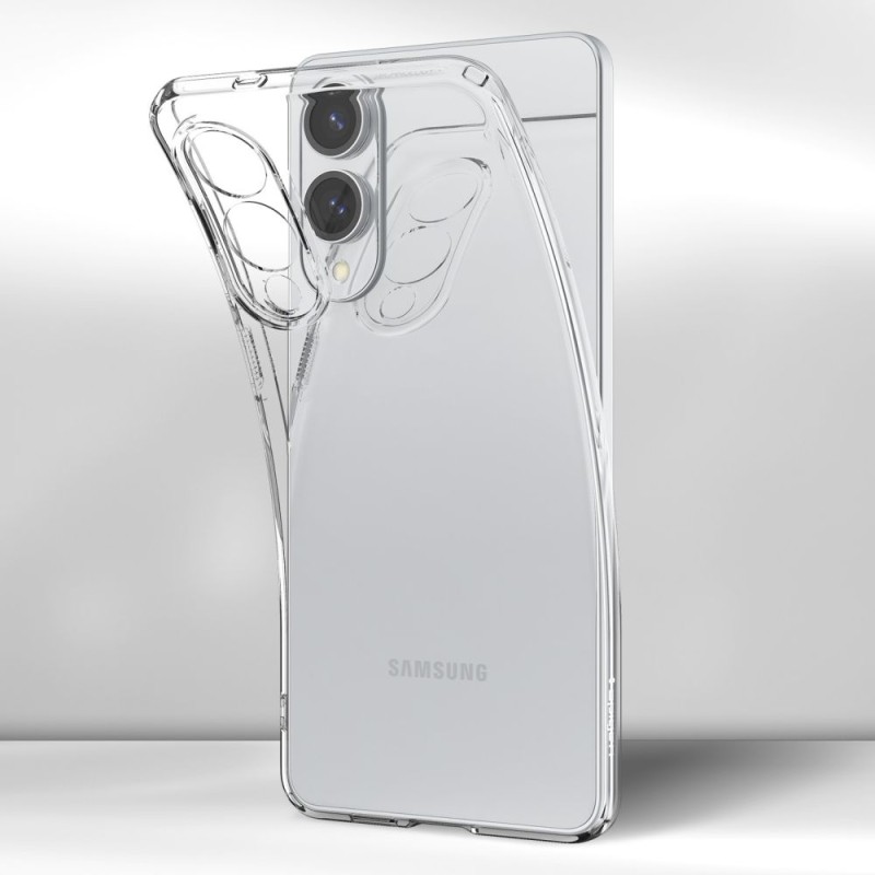 SPIGEN Liquid Crystal за Galaxy S25 Edge, прозрачен (Crystal Clear) - 8800283302578-ACS09425