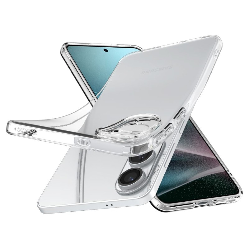 SPIGEN Liquid Crystal за Galaxy S25 Edge, прозрачен (Crystal Clear) - 8800283302578-ACS09425