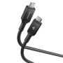 SPIGEN EB10020CC ESSENTIAL USB-C към USB-C кабел 100W, 200 см, черен