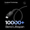SPIGEN EB24012CC Essential кабел Type-C 240W 120 см черен - SPIGEN EB24012CC Essential кабел Type-C 240W 120 см черен - 8800283302950-ACA09461